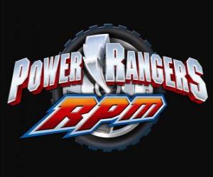 Puzzle Power Rangers RPM Logo